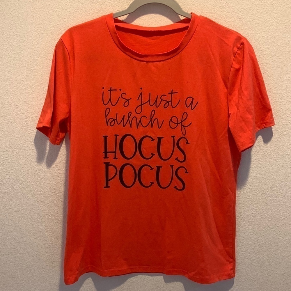 Womens Fun Graphic Tee. No material or Size Tag. See pics for measurements.‌‍‍‍‍